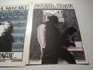 Tarjetas Arte Praga. Jiri Votruba. Impresas a mano