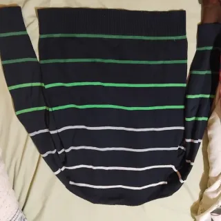 Jersey rayas negro y verde