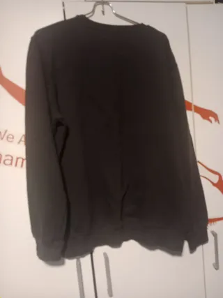 Jersey Pull&Bear Negro con Bolsillo Camuflaje