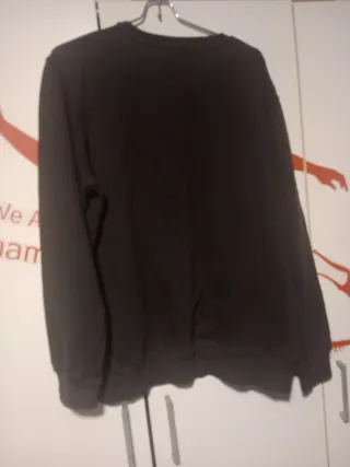 Jersey Pull&Bear Negro con Bolsillo Camuflaje