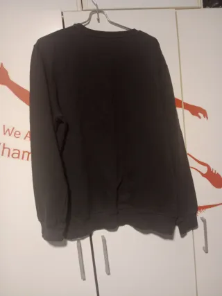 Jersey Pull&Bear Negro con Bolsillo Camuflaje