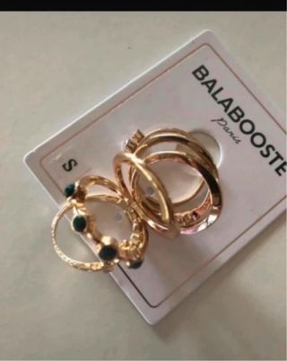 Pack 6 Anillos Balabooste Paris Talla S
