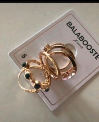 Pack 6 Anillos Balabooste Paris Talla S