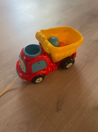 Camión de juguete Miguelón con bolas