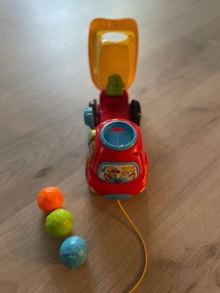 Camión de juguete Miguelón con bolas