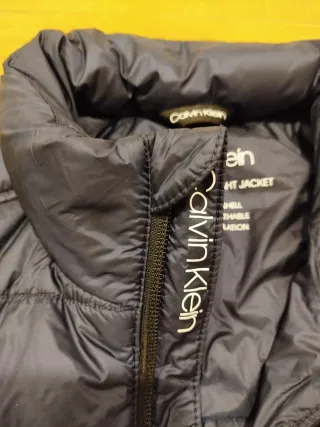 Abrigo Plumas Calvin Klein Azul Marino