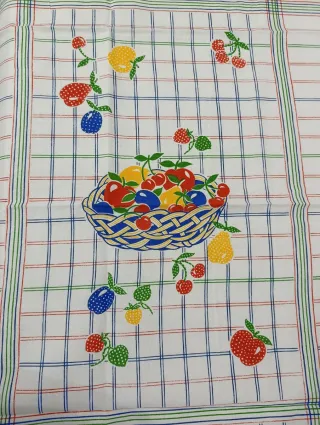 Set 3 Strofinacci Asciugamani Cucina Cotone