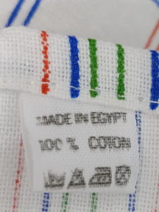 Set 3 Strofinacci Asciugamani Cucina Cotone