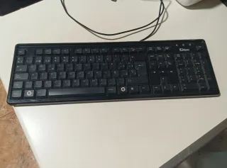 Teclado Aopen Negro para Ordenador