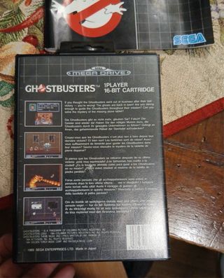 Ghostbusters Sega Mega Drive Originale perfetto