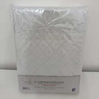 Coprimaterasso Matrimoniale Spugna Letto 2 Piazze