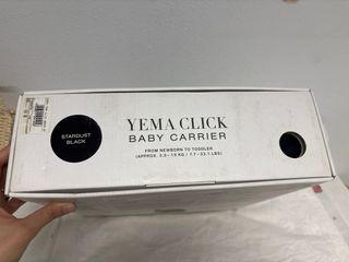 Mochila Portabebés Cybex Yema Click Platinum