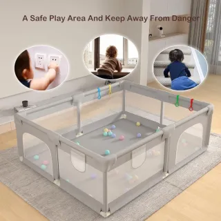 Parque infantil bebé XXL 200x160 cm