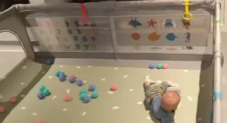 Parque infantil bebé XXL 200x160 cm