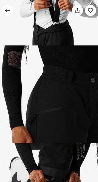 Pantalón esquí snowboard mujer WEDZE talla L NUEVO