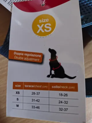 Pettorina per cani CAMON taglia XS