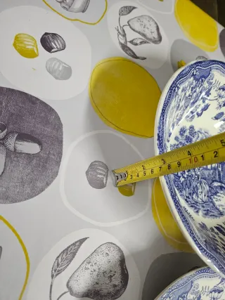 Lote 2 platos y 2 ensaladeras Iroston