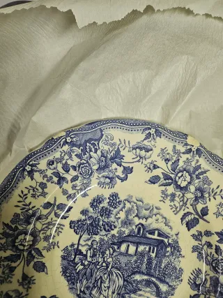 Lote 2 platos y 2 ensaladeras Iroston