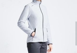 Chaqueta polar DECATHLON Sailing Mujer gris NUEVO