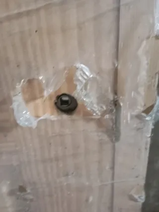 Puerta madera maciza rústica