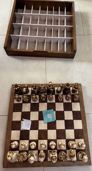 Scacchiera Thun con pedine