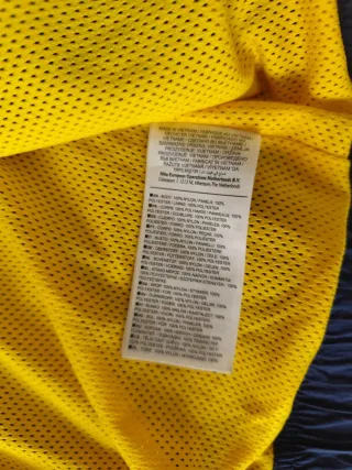 Chaqueta Nike Swoosh Azul y Amarilla