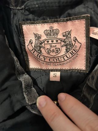 Piumino Juicy Couture nero colletto