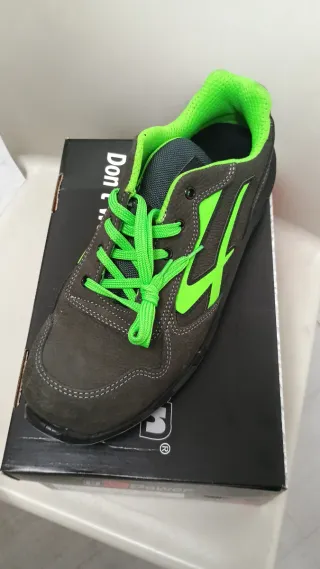 Scarpe antinfortunistiche U-Power grigie/verdi