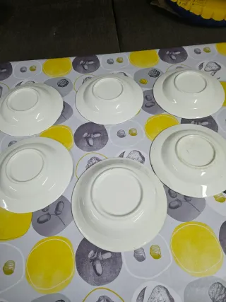 Lote 9 piezas: Ensaladera y 5 platos hondos y 3 ll