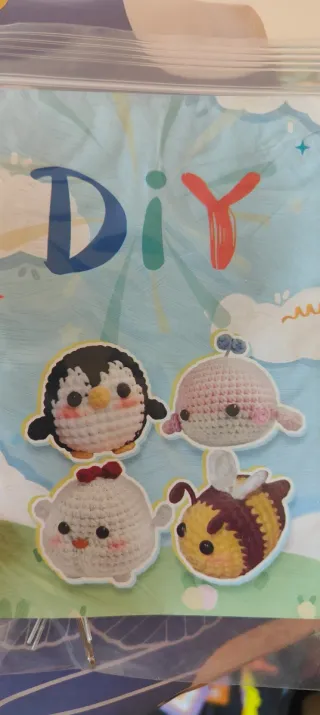 Kit uncinetto amigurumi fai da te