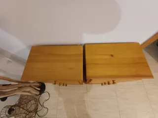 Mesitas de noche de madera