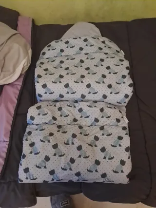 Saco para carro con estampado de perros