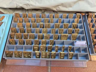 Pantógrafo Gravograph IM3 + 3 juegos letras