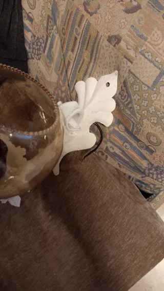 Lampada decorativa bianca