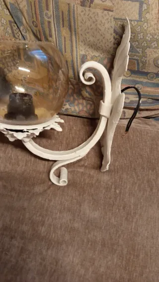 Lampada decorativa bianca