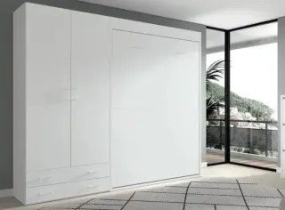 CAMA ABATIBLE CON ARMARIO WIN.