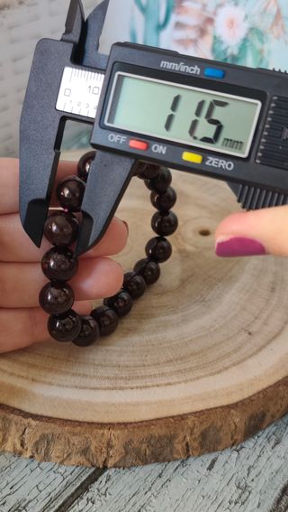 Pulsera granate natural calidad extra