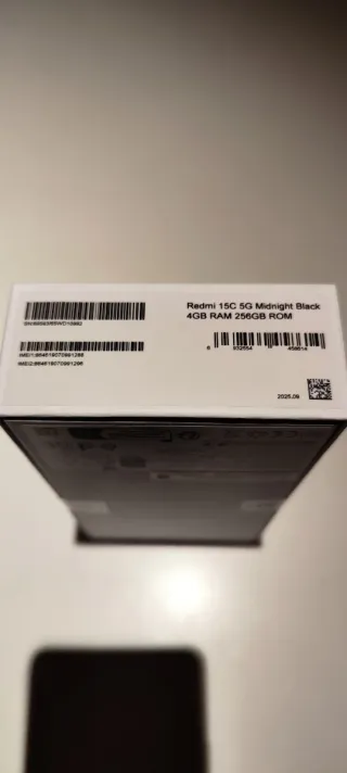 Xiaomi Redmi 15C 5G 256GB 8GB RAM Negro