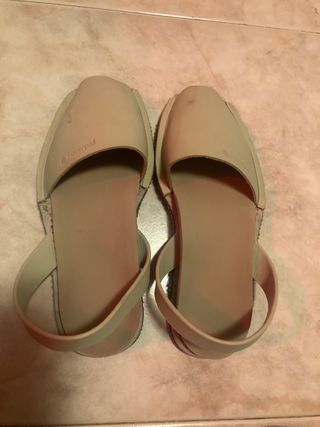 Sandalias Riudavets Talla 38 Beige