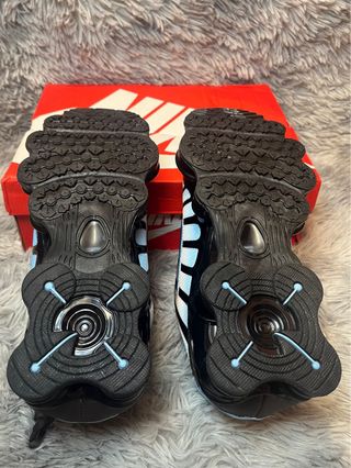 Nike Shox TL - Marrón/Azul "Sunset" estilo y2k