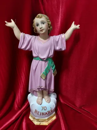 Niño Jesús Olot 37cm Yo Reinaré