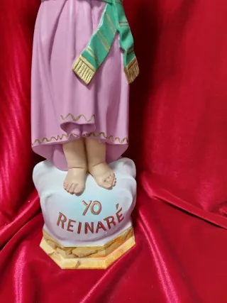 Niño Jesús Olot 37cm Yo Reinaré