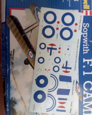 Maqueta Revell Sopwith F.1 Camel 1:48