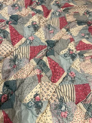 Edredón Cama 80cm Patchwork