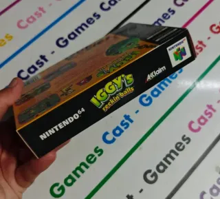 Iggy's Reckin' Balls N64 Nintendo 64 new nuovo eu