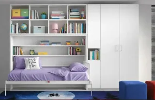 COMPOSICION CON CAMA ABATIBLE K2 140