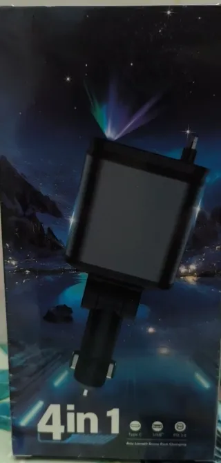 Cargador Coche Starry Sky 4 en 1 USB PD 3.0