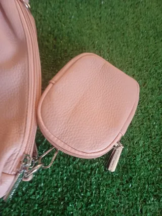 Borsa Cover World Beige/Rosa