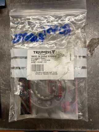 Ricambi Triumph TF 250 X 2024/25