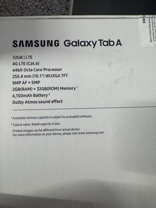 Custodia per tablet Samsung nera